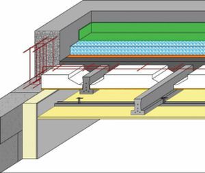 Flat roofing - SEAC - wooden / concrete / polystyrene