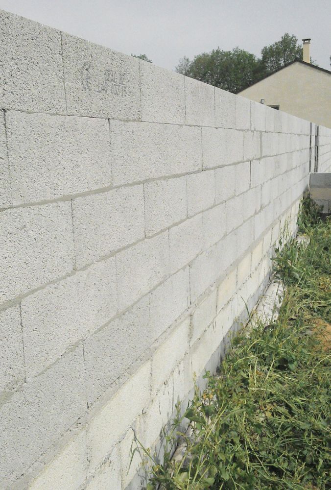 Hollow Concrete Block Bloctherm Seac Light Aggregate For Wall High Performance