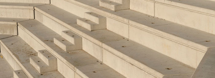 Prefab stadium seating - Bison - reinforced concrete