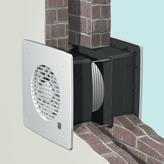 Extractor Fan Vario I Vortice Axial Wall Mounted Residential Extractor Fan Vario I Vortice