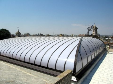 Skylight with skylight frame - PAGODAS - CAODURO - aluminium