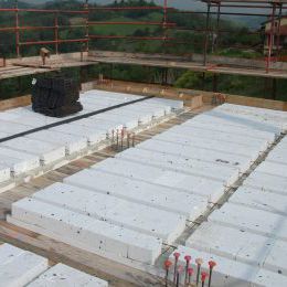 Reinforced Concrete Pre Slab Reinforced With Thermal Break