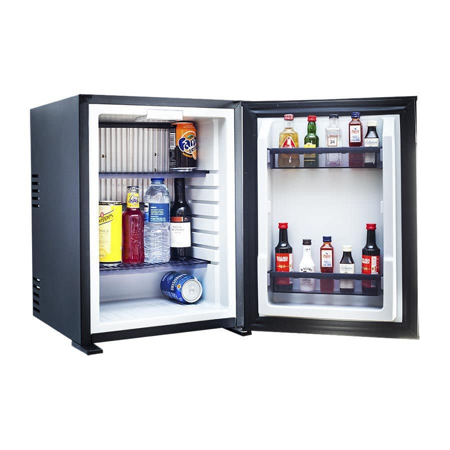 Compact minibar PURE OMNITEC SYSTEMS, S.L. with hinged door