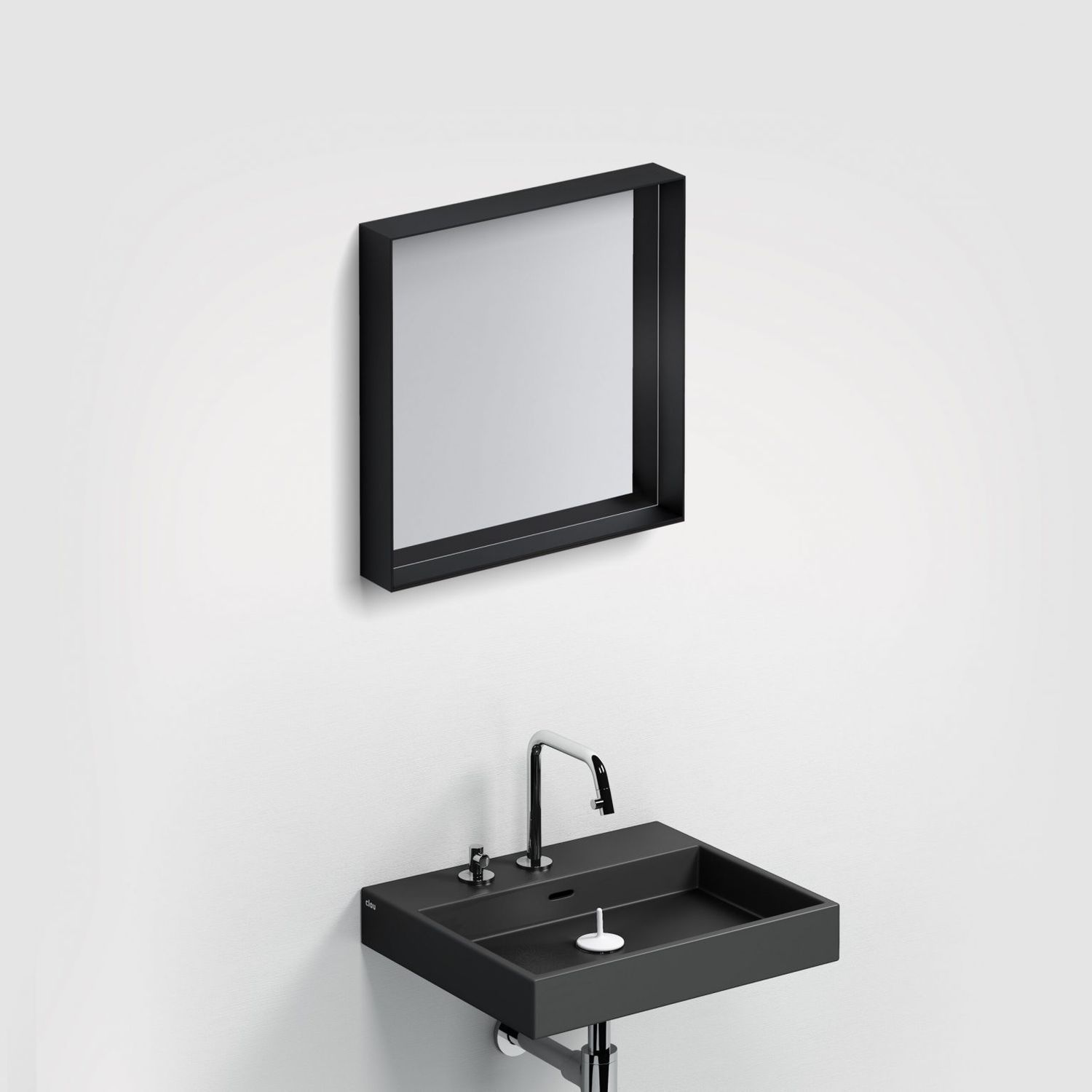 Wallmounted bathroom mirror CL/08.09.050.21 Clou BV contemporary