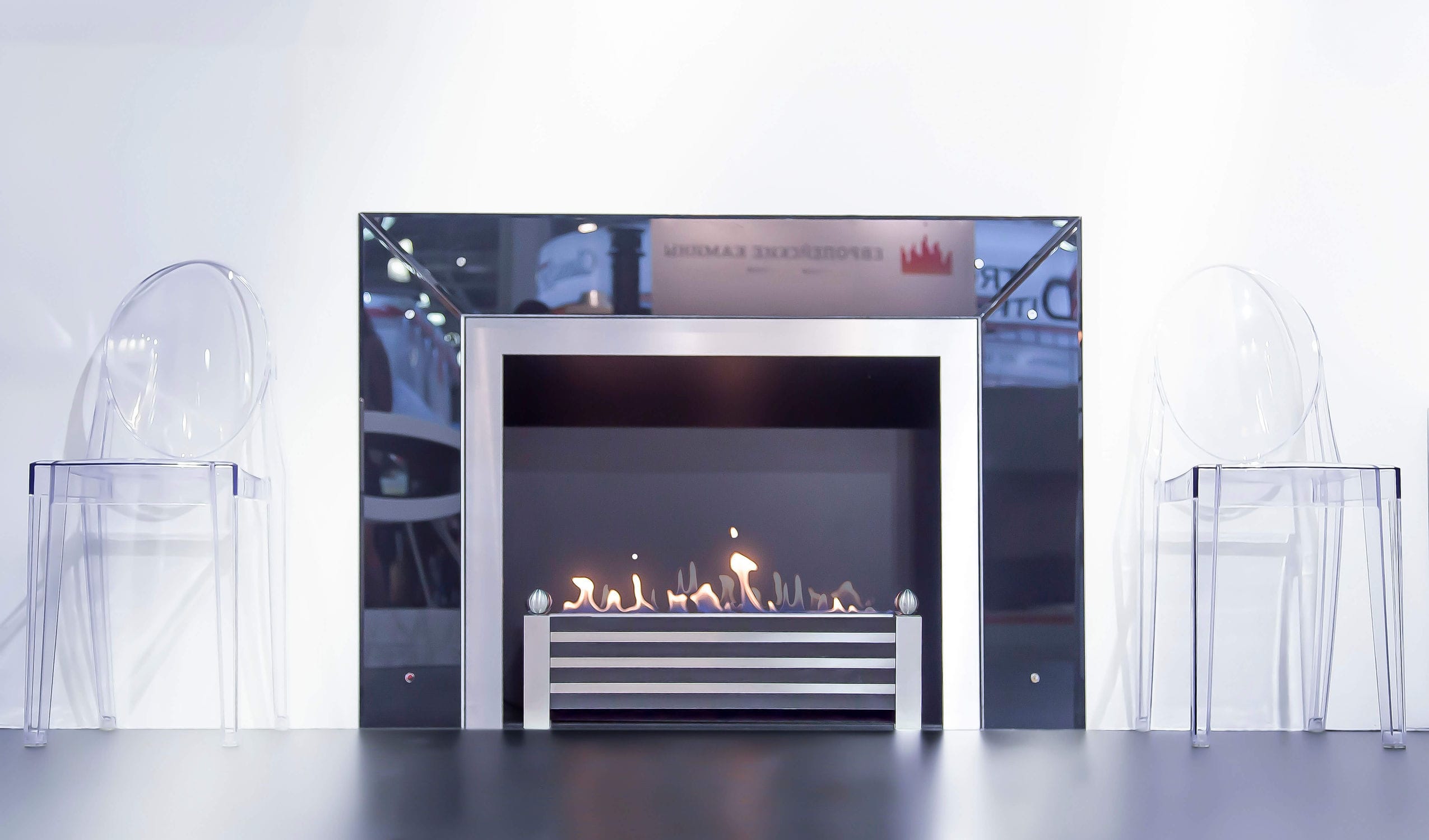Bioethanol Fireplace Contemporary Open Hearth Built In