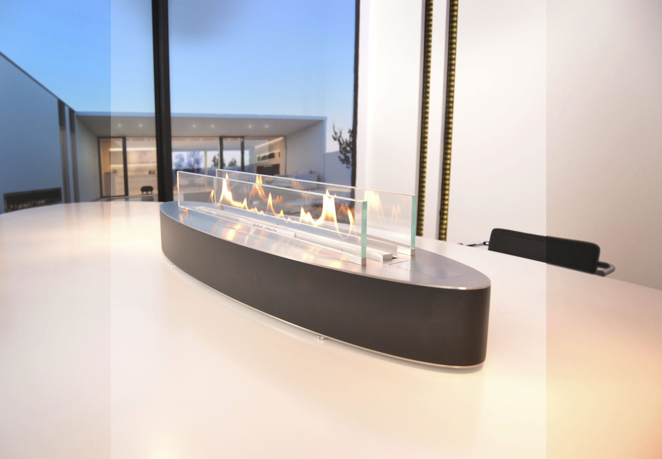 Bioethanol Fireplace Contemporary Open Hearth Central
