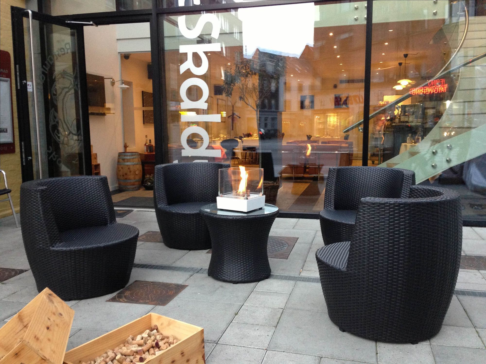 Bioethanol Fireplace Contemporary Open Hearth Central Nice