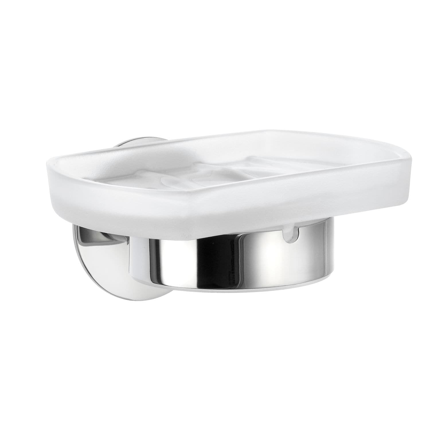 Wallmounted soap dish H0862001 HEXOTOL chromeplated brass