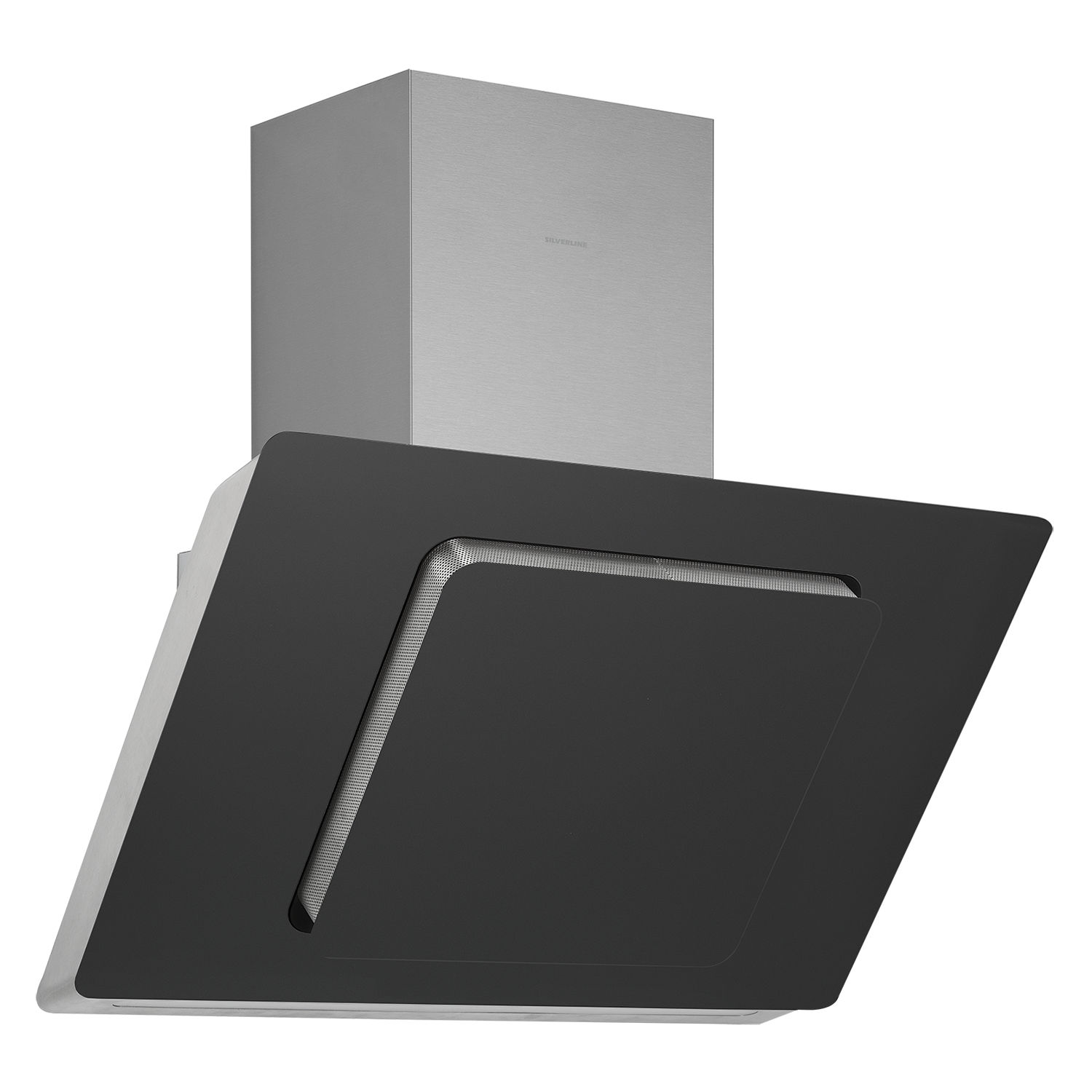 Wallmounted range hood 3431 Pop Out Hi Silverline with builtin