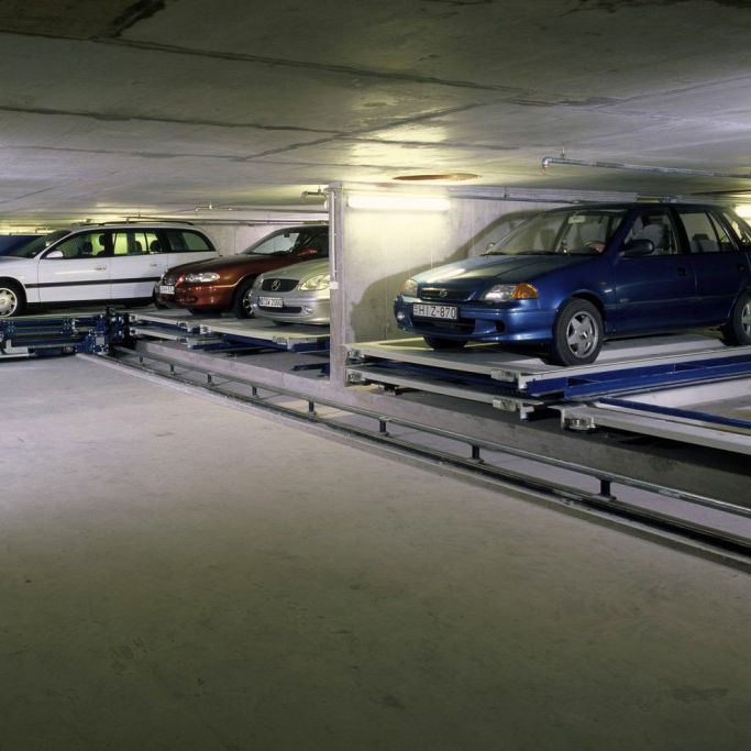 Platform parking system - MULTIPARKER 730 - WÖHR Autoparksysteme - lift