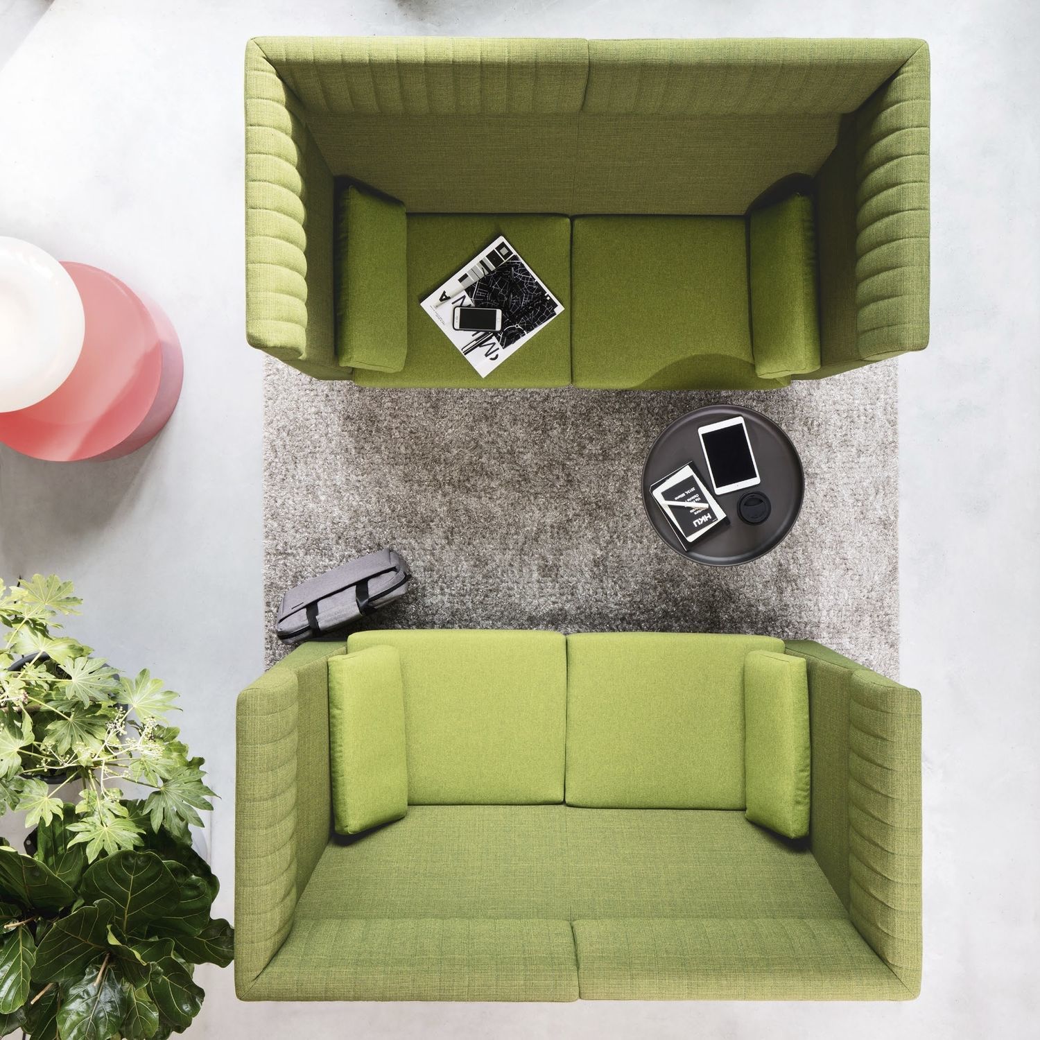 Modular sofa - NAXOS ACOUSTIC - Aresline - contemporary / fabric ...