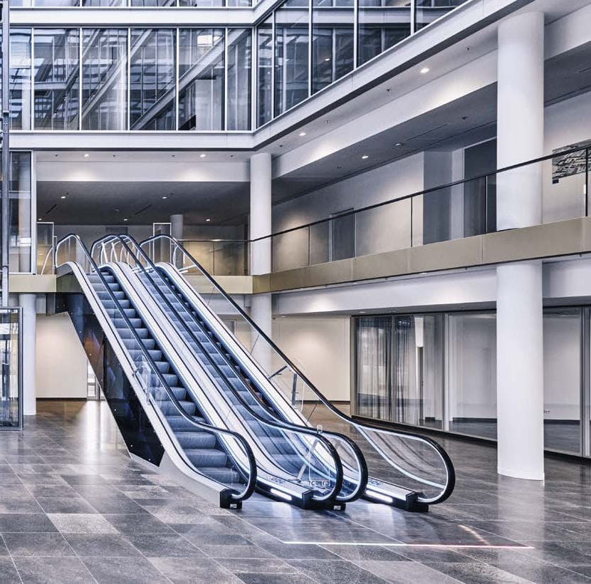 Shopping center escalator - VELINO 100 - ThyssenKrupp Fahrtreppen