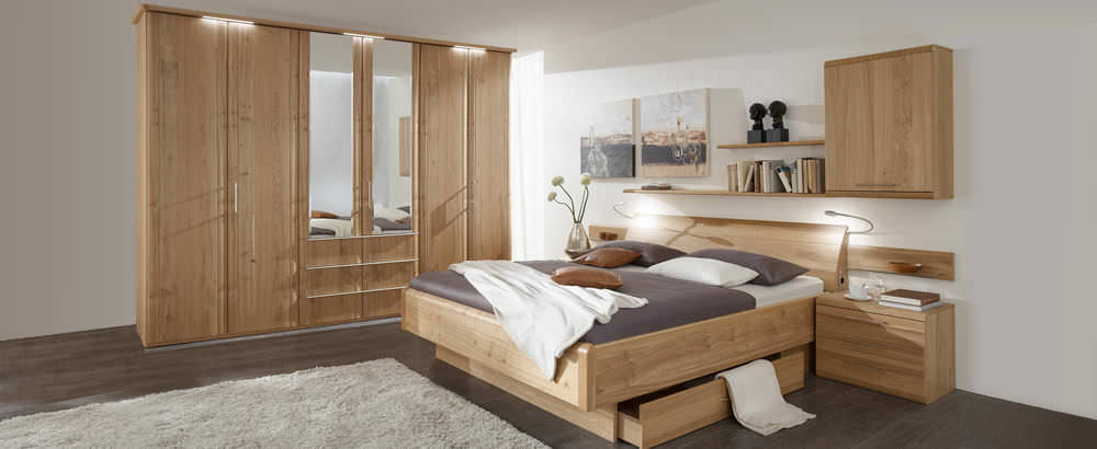 Contemporary Wardrobe Oak Beech Birch Coretta Disselkamp