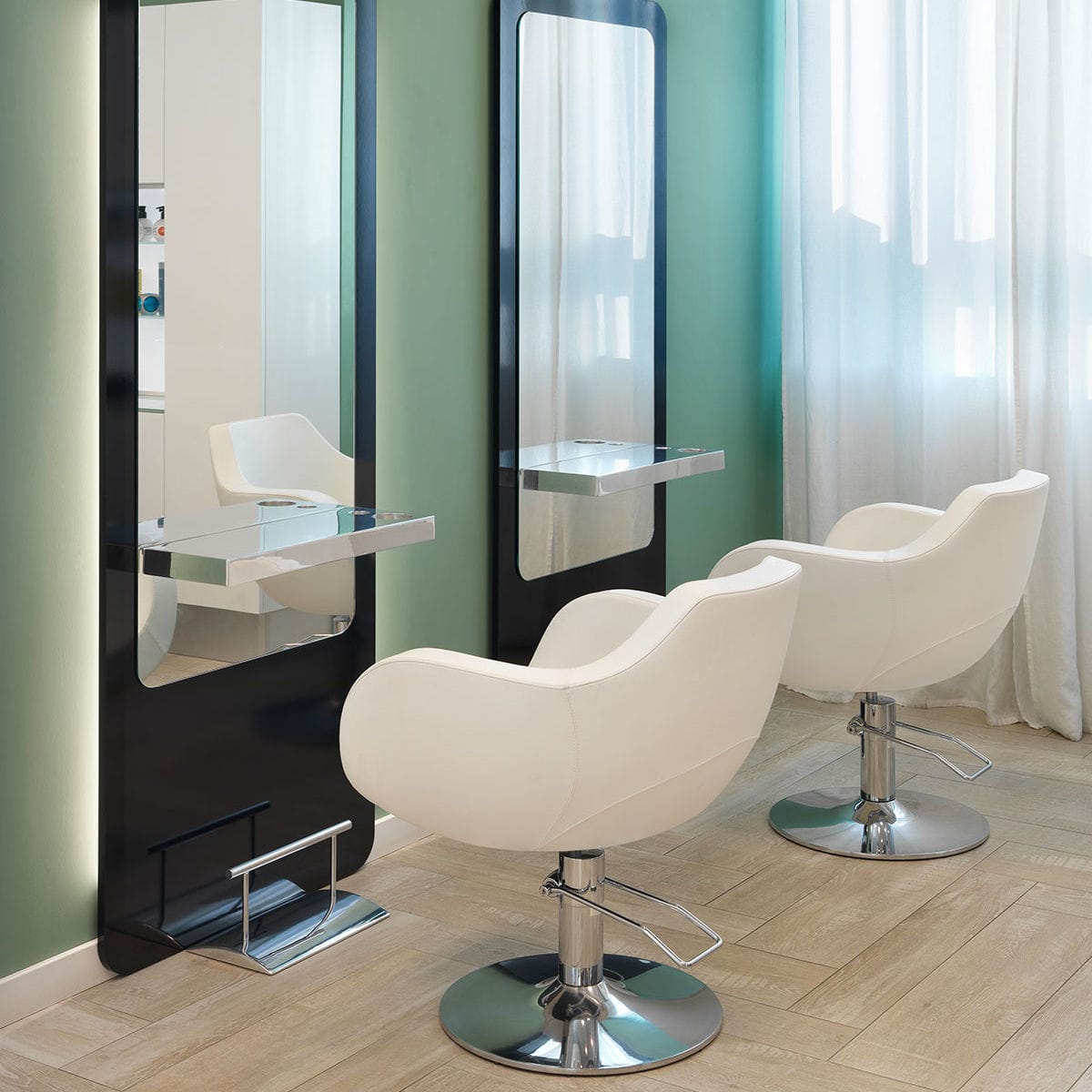 Polyurethane foam beauty salon chair ARTEMISIA Beauty Star with