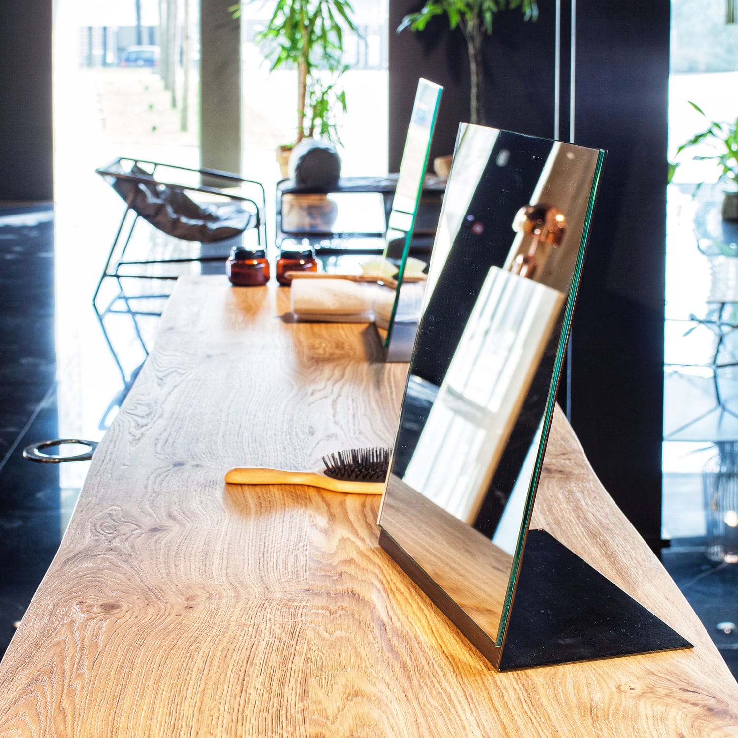 Table mirror MANHATTAN Beauty Star contemporary / rectangular