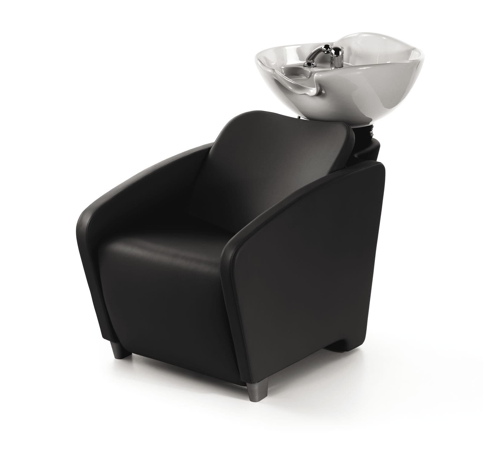 Synthetic Leather Shampoo Chair Lapo B Beauty Star 1 Person