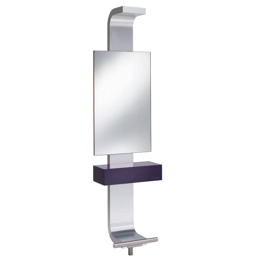 Contemporary dressing table SPACE 369 FIAPP laminate / wallmounted / for hairdressers