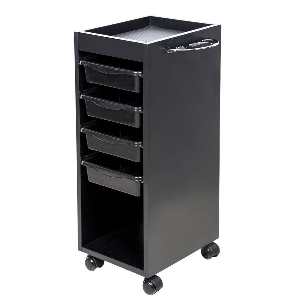 Treatment trolley - NELBY R - Nelson Mobilier - for hairdressers / laminate