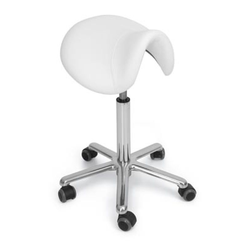 Contemporary task stool - LONGCHAMP - Nelson Mobilier - aluminum base ...