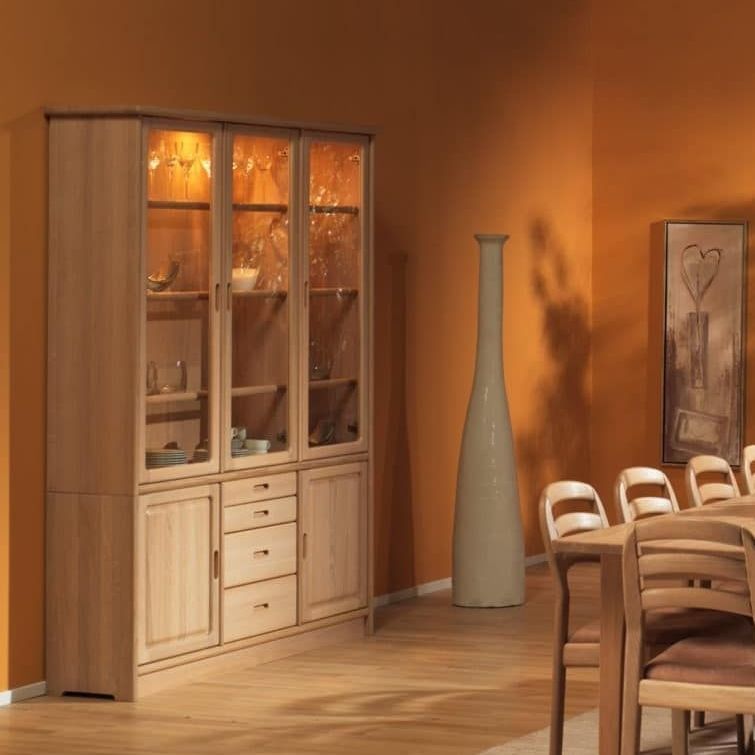 Scandinavian design china 1186M dyrlund oak / glass