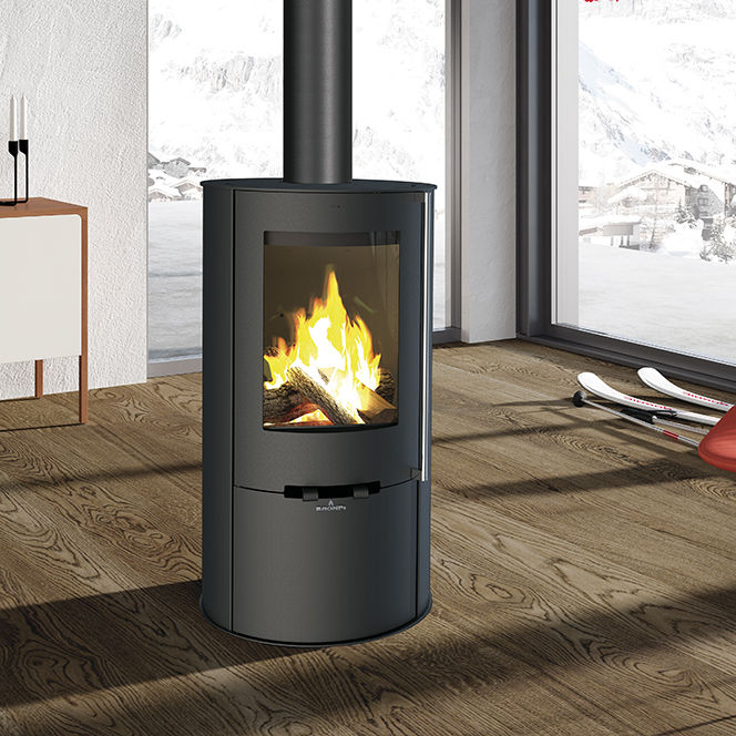 Wood heating stove DOVER Bronpi Calefacción, S.L. 9 kW / floor