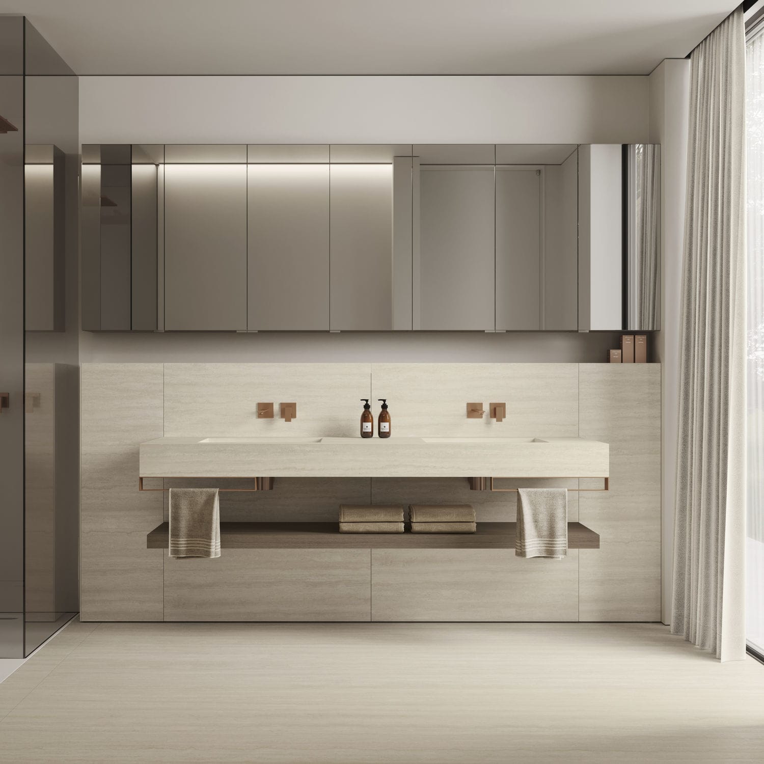 Contemporary bathroom cabinet - Home 3 | B1 - IDEAGROUP - home ...