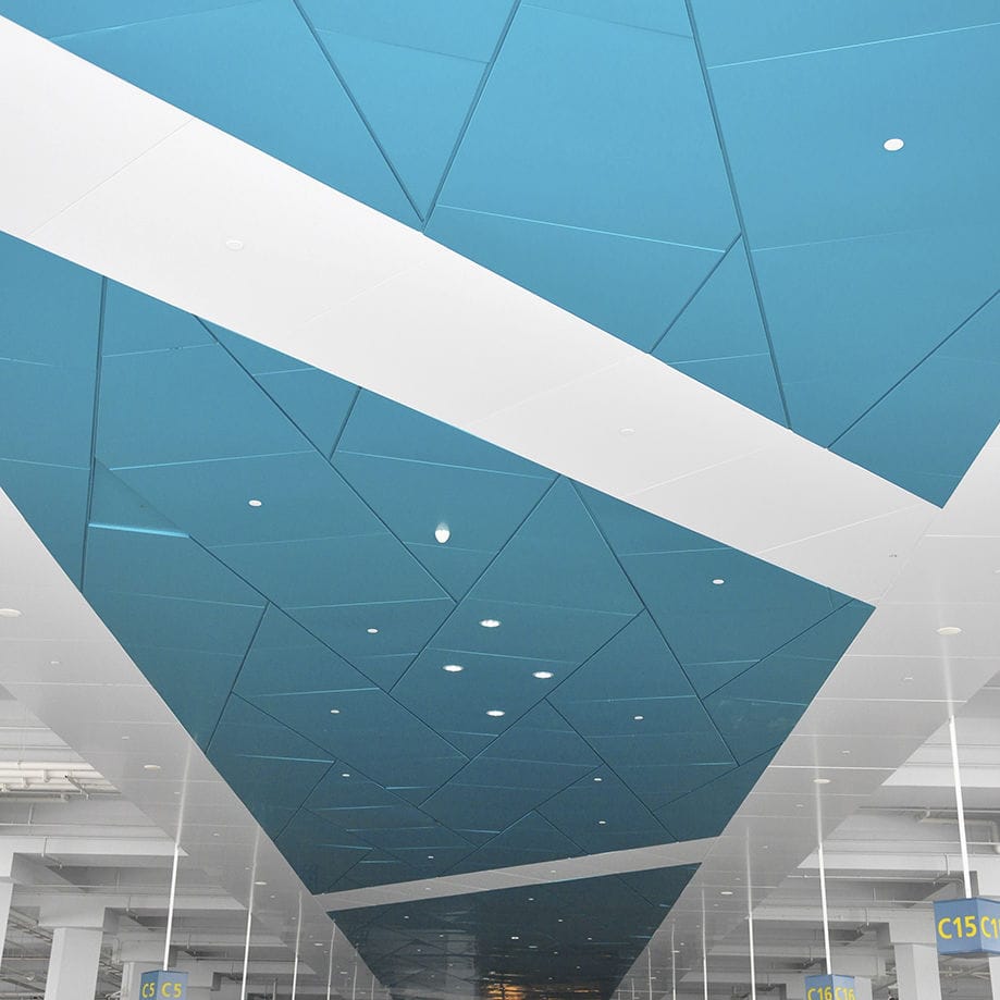 Metal suspended ceiling GALAXY Getz Bros & Co