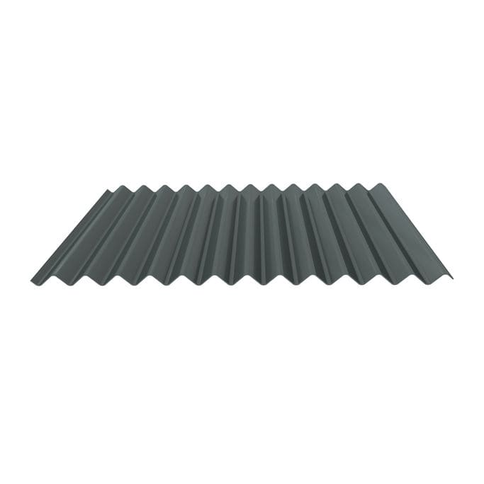 Pitched roofing panel - FABRAL - steel / aluminum / metal look