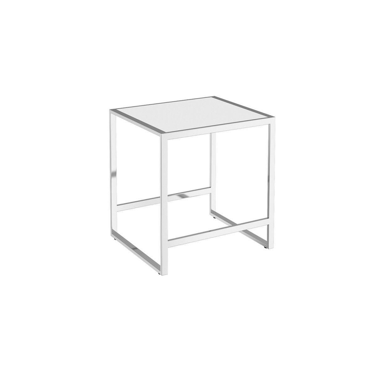 Contemporary stool THE GRID 7680006160XXAAA COSMIC stainless