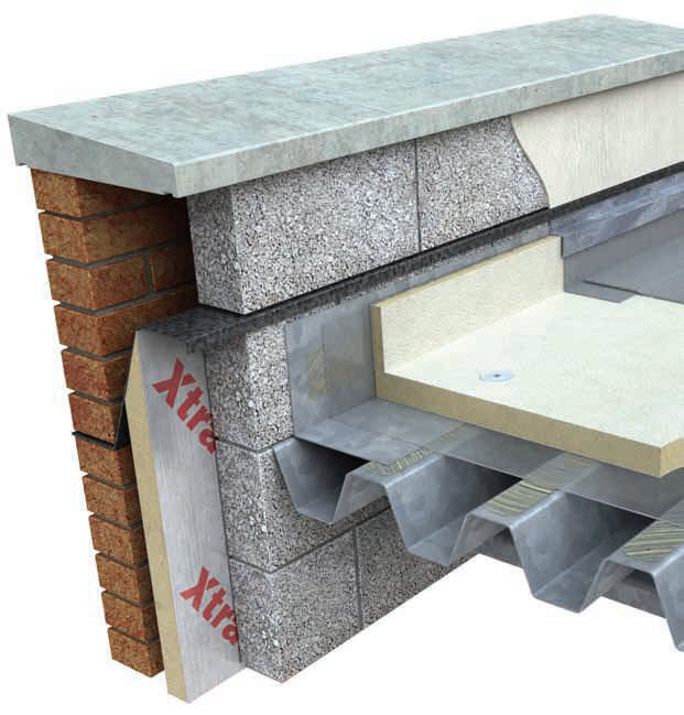 Thermal insulation - FR/MG - Xtratherm - glass wool / polyethylene ...