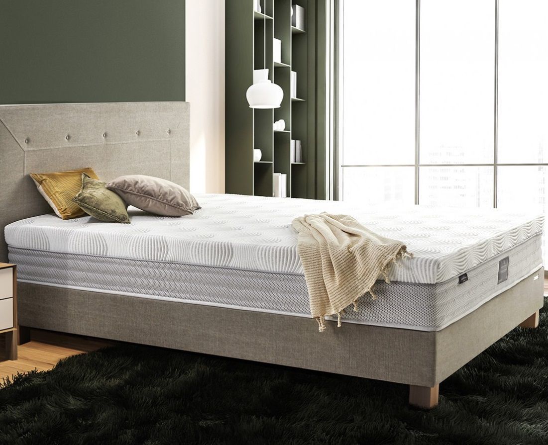 Double mattress - HYBRID'AIR - André Renault - foam / spring / pocket ...