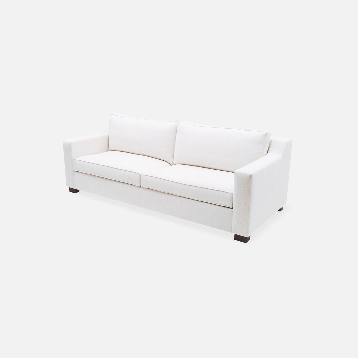 White sofa KARACHI fabric / for hotel / for restaurant