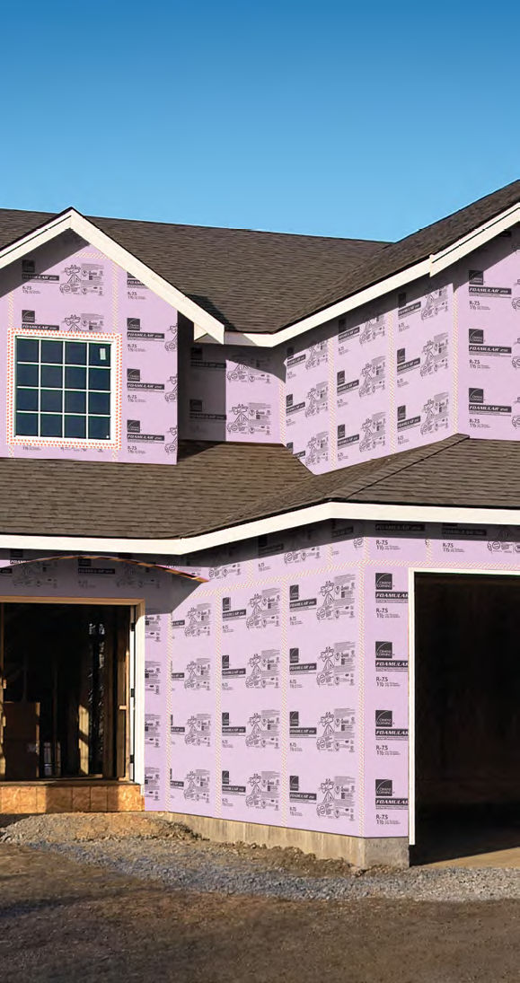 Thermal insulation FOAMULAR® 400 QuietZone extruded polystyrene