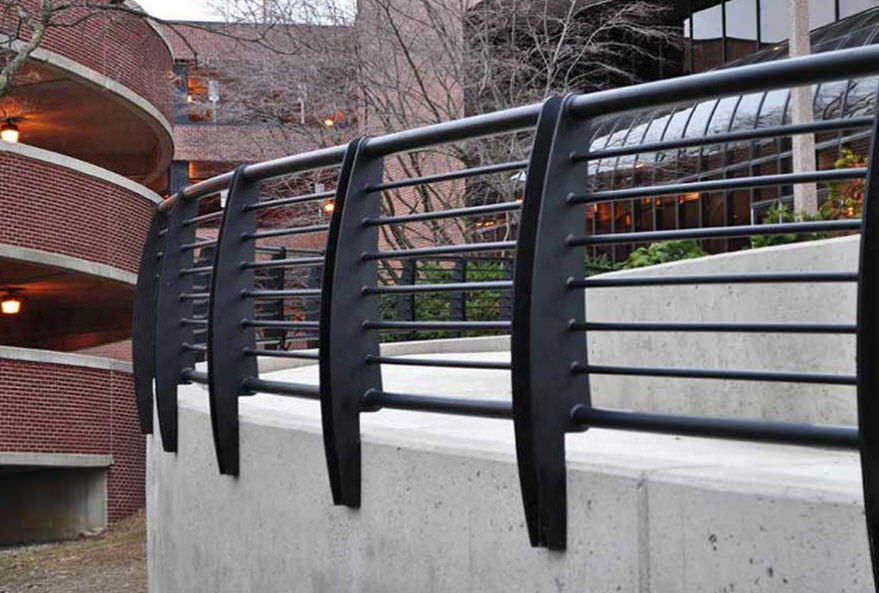 Metal Railing With Bars Outdoor For Balconies 43508 Metal Railing With Bars Outdoor For Balconies 43508