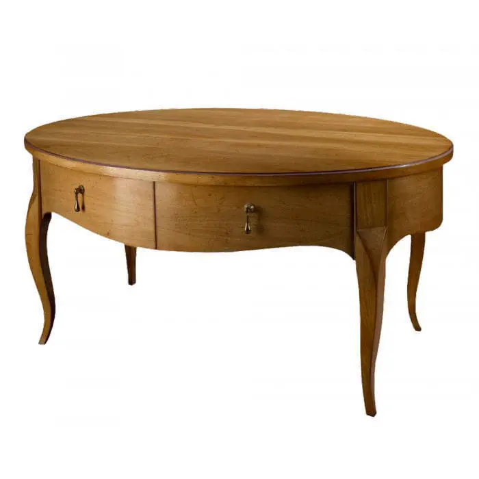 Classic Coffee Table Montespan 51010 Labarere Oval With Drawer Classic Coffee Table Montespan, New Orleans Coffee Table