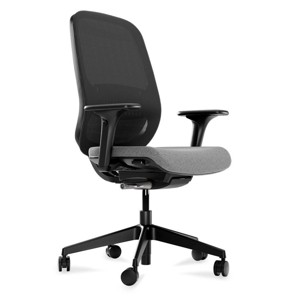 Contemporary office chair WorkWell Connection mesh / upholstered