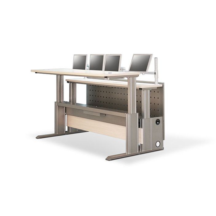 Workstation Desk Wooden Contemporary Commercial Xt Tec