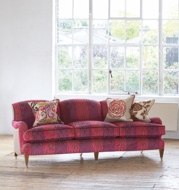 Traditional Sofa Fabric 2 Person Multi Color Percy Sofa Fabric 2 Person Multi Color