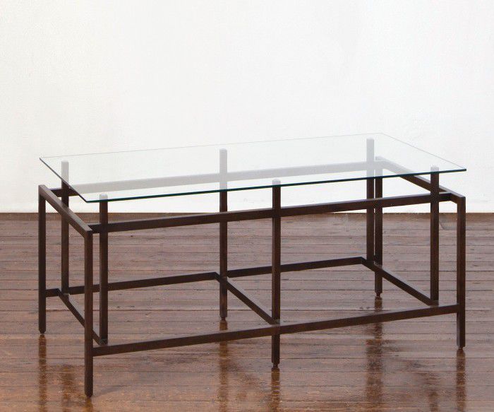 Traditional coffee table CATANIA William Yeoward glass / rectangular