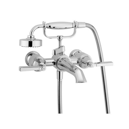 Doublehandle shower mixer tap V6K32MCP Samuel Heath & Sons for bathtubs / wallmounted