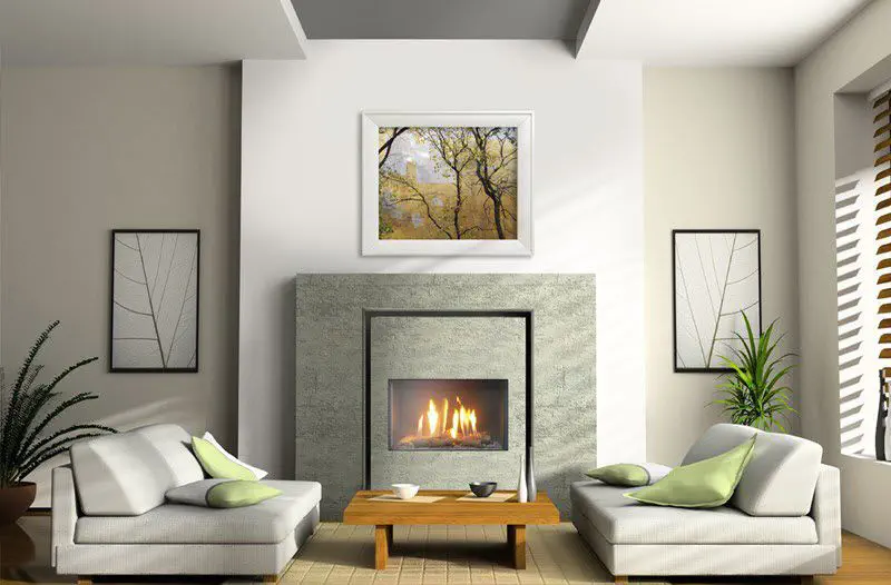 Closed gas hearth - FIRENZE 70 - ITALKERO - 1-sided / double-sided