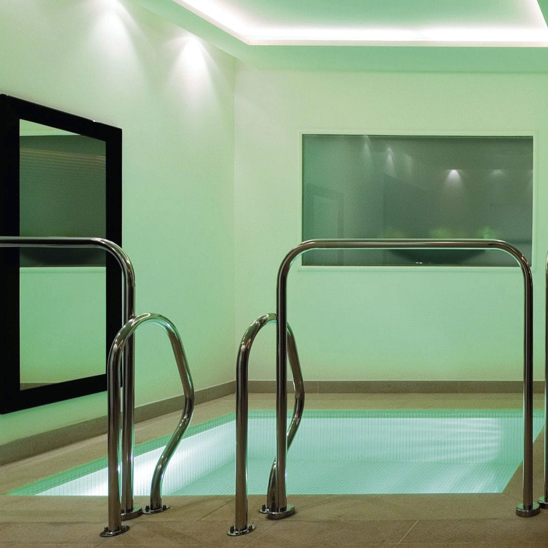 Indoor swimming pool - COLD - Starpool - commercial / in-ground / stone