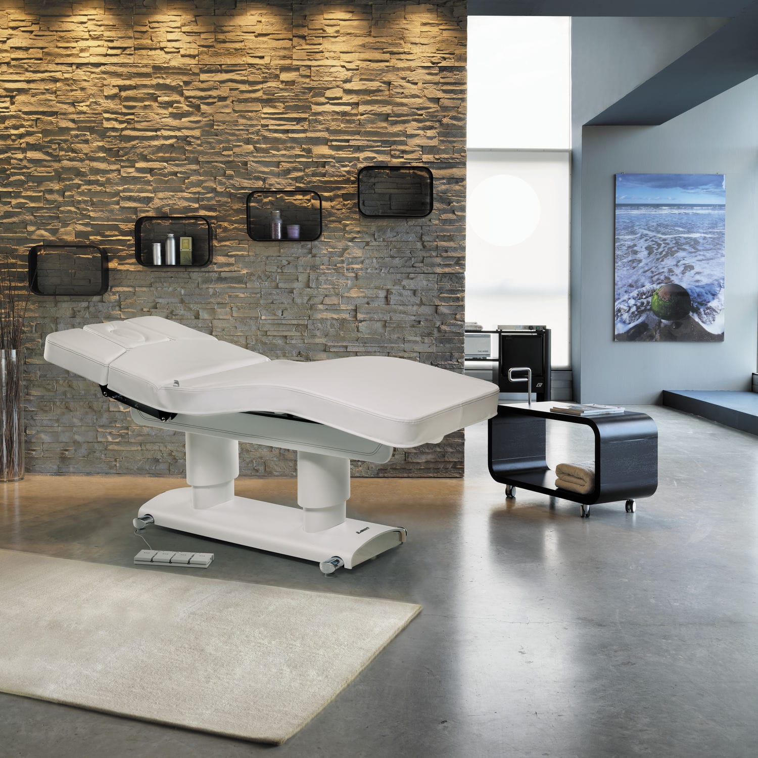 Electric massage table GEMYA EVO LEMI Group wooden / height