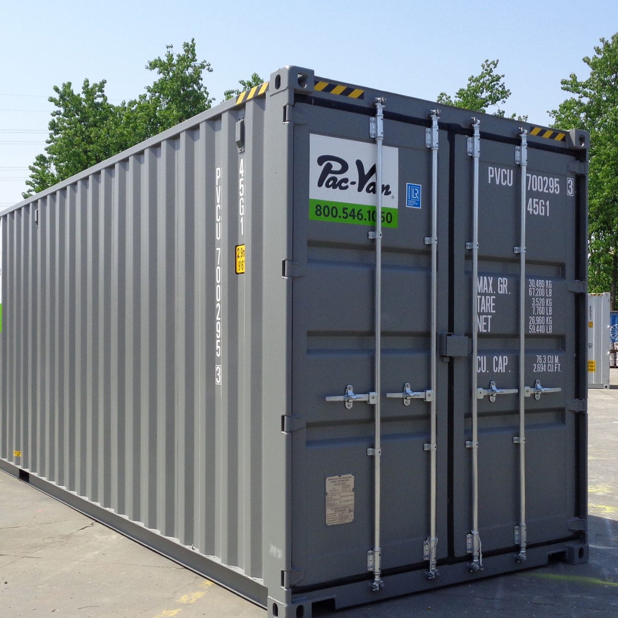 Industrial container construction - Touax