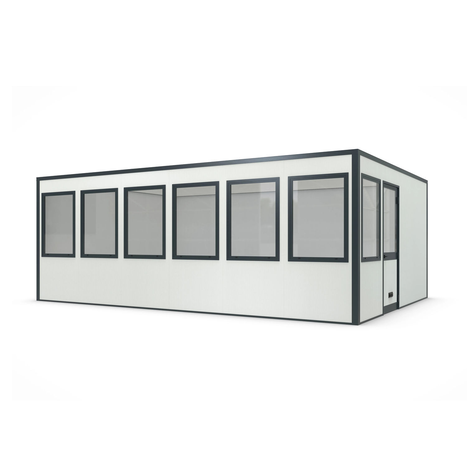 Modular Description Office use prefab cabin - SmartUnit 20d - wsm Raumsysteme - for ...
