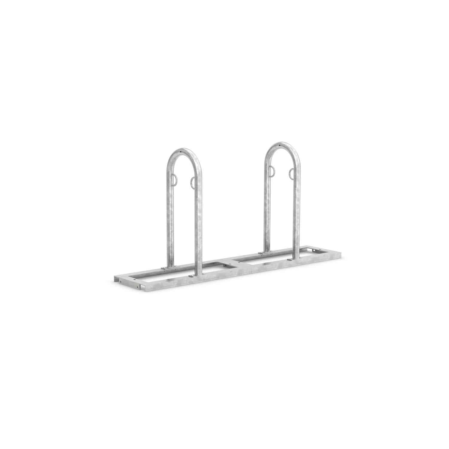 Floor-mounted bike rack - Track 32 - wsm Raumsysteme - galvanised steel ...