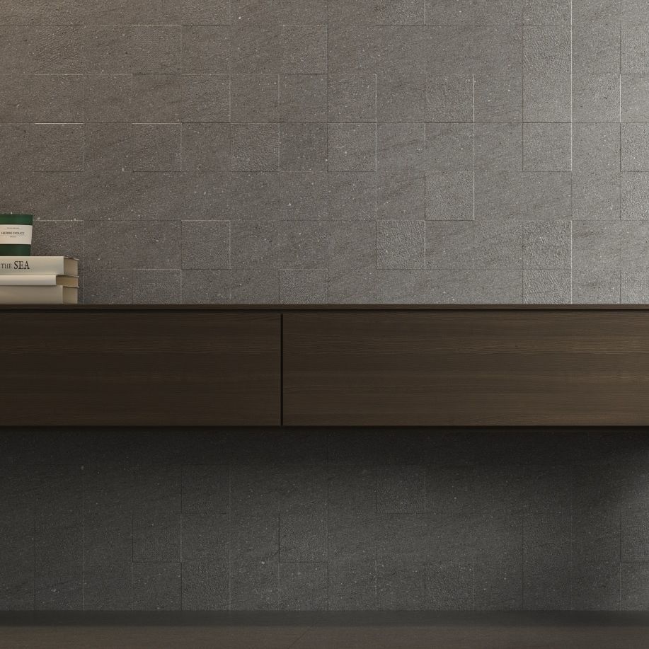 Indoor tile VOLCANO Argenta cerámica living room / wall / floor