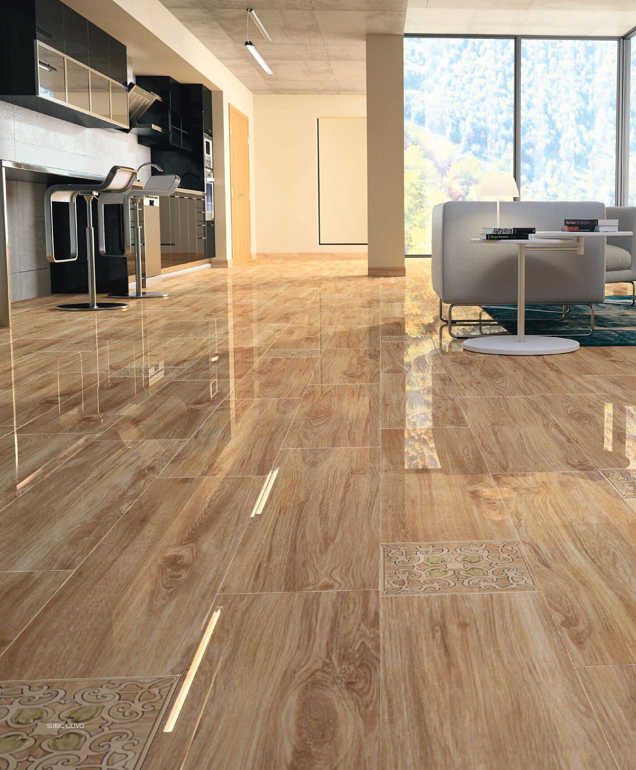 Indoor Tile WOOD SUBIC Ceracasa Ceramica Living Room Floor indoor-tile-wood-subic-ceracasa-ceramica-living-room-floor