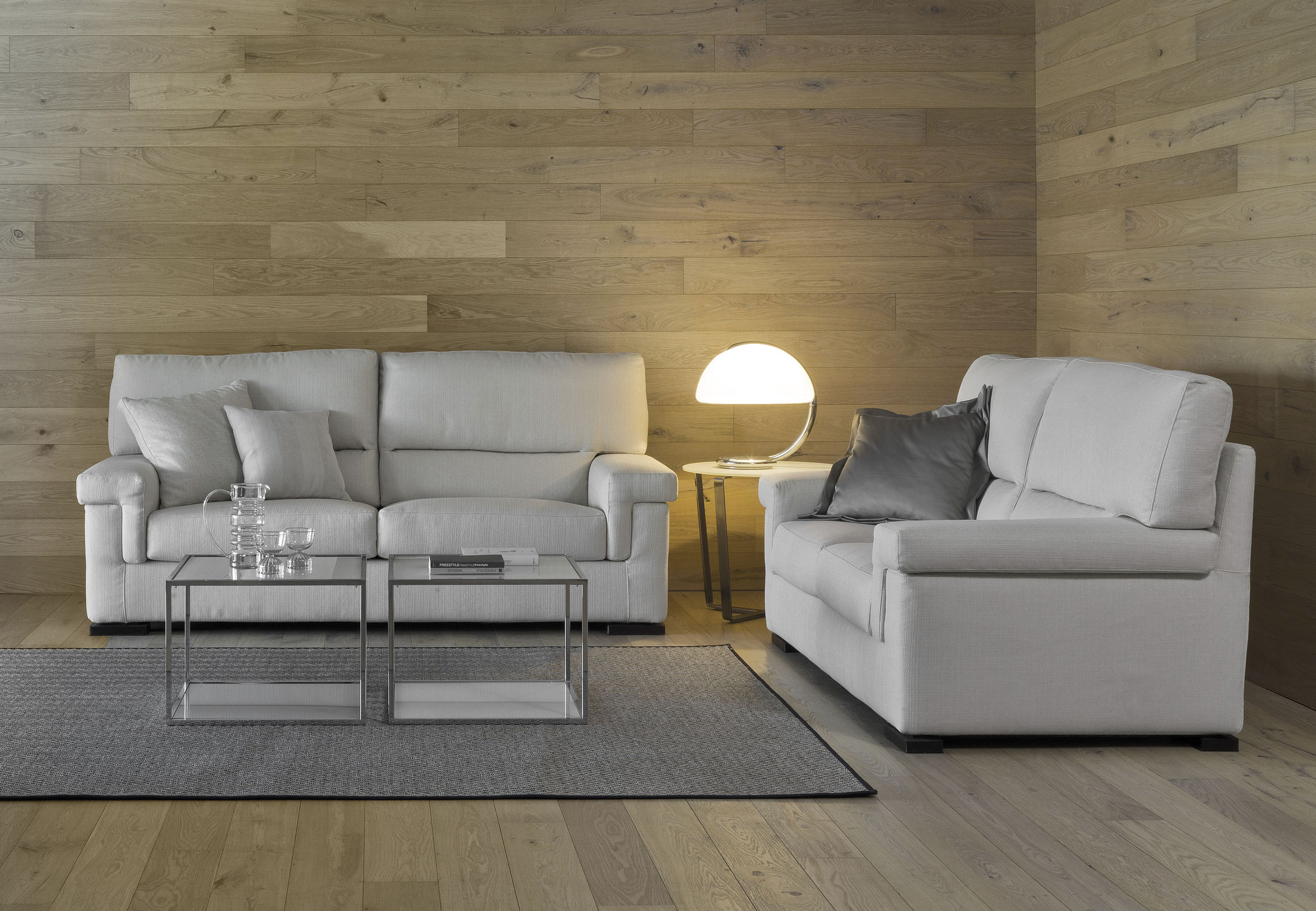 Contemporary high store back sofa