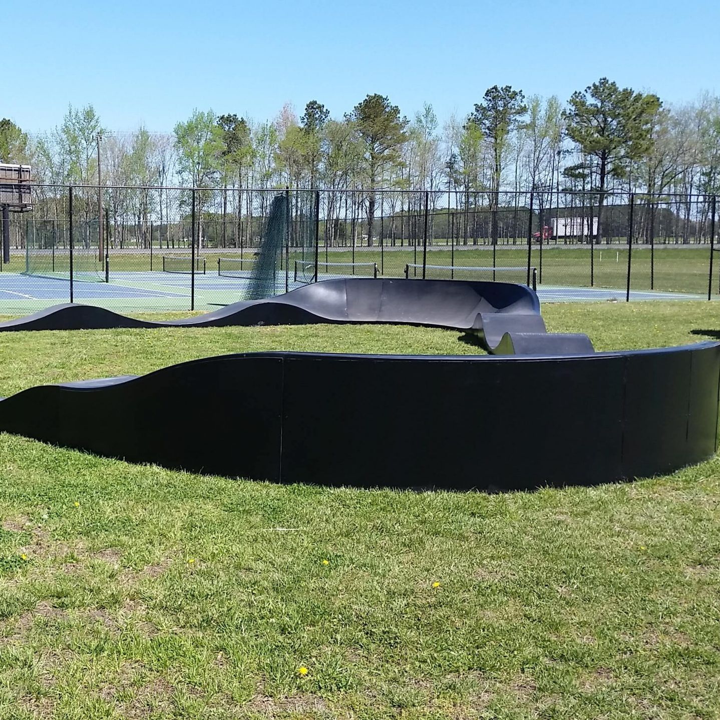 Modular pumptrack WHALEYVILLE, MD World Skate Parks skatepark